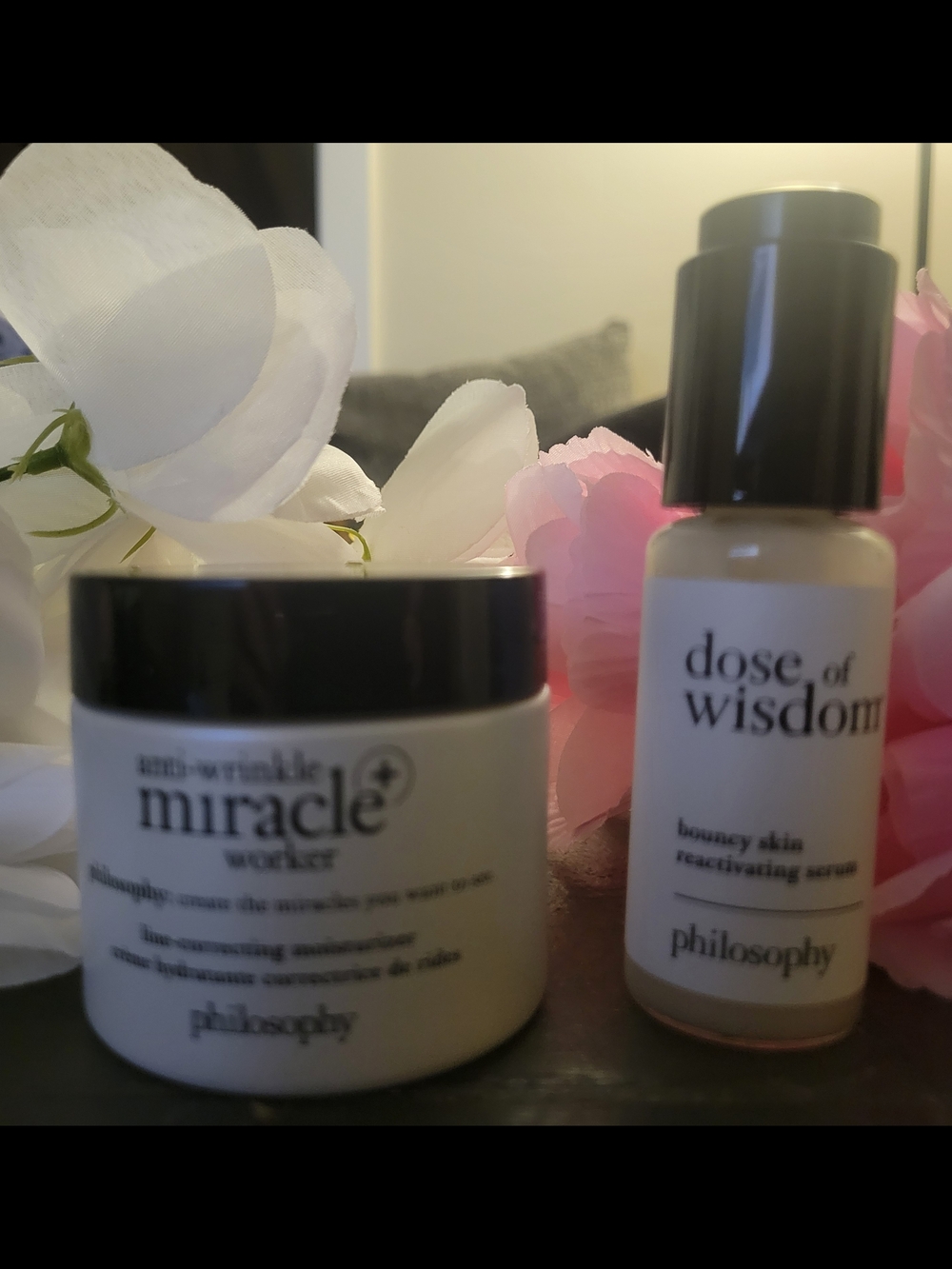 Philosophy White Anti-Wrinkle Miracle Cream & Dose of Wisdom Serum Set